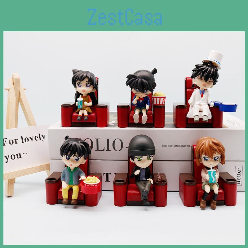 Detective Conan Rachel Moore Anita Hailey Kuroba Kaito Sixpiece Set For Desk Decor