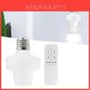 E26 E27 WLAN Smart Lichtsockel mit Fernbedienung für Heimautomation