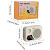 Portable Bluetooth Speaker & Lightweight Wireless Microphone for Teachers & Musicians