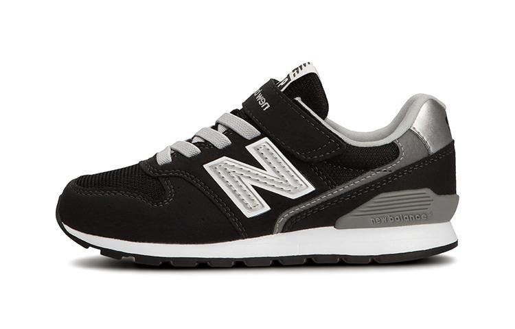 New Balance NB 996 Kids Lifestyle Shoes Black Silver Children Aged 3 7 Years Old YV996BK3 28
