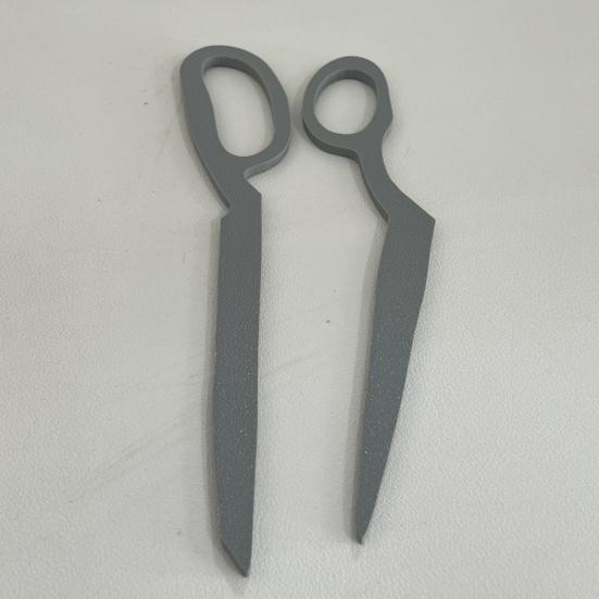 2Pcs 3D Scissor Hair Clips, Mini Scissor Hair Sticks for Medium Thick Hair Lazy Bun Half-Tied Style, Plastic Hair Accessories for Girls Women