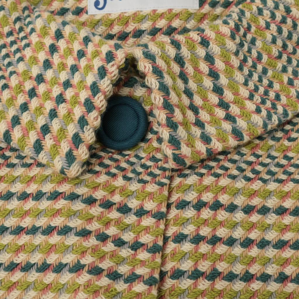 Jocomomola GJJDA-36450 Multicolor Camino Jacquard Long Coat coat 40 multicolorUsed