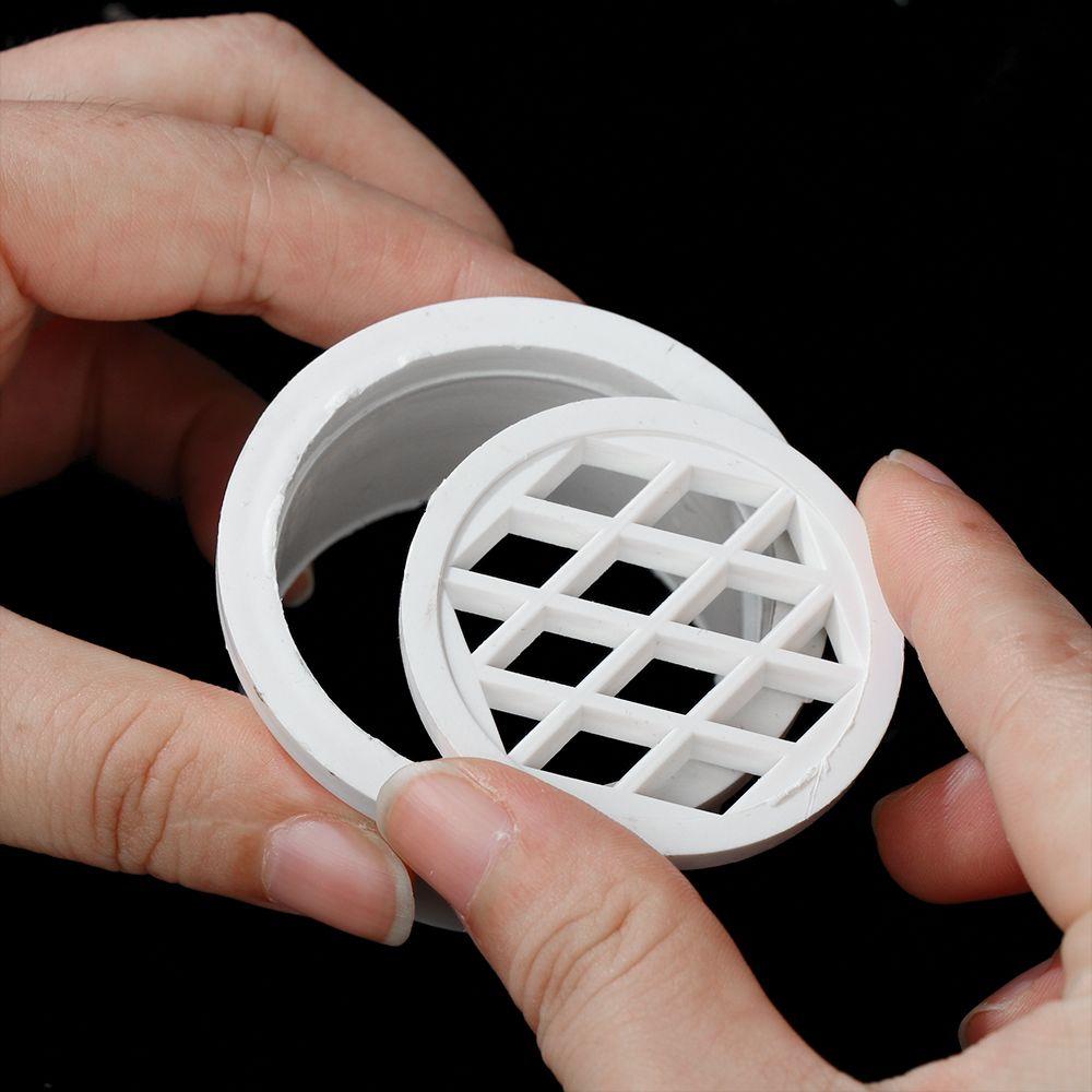 Drainage Plumbing Fitting Rain Pipe Cap Simple Floor Drain Tube Filter Net Balcony Drainage Cover