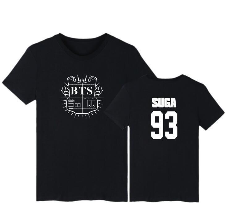 Bts Kpop Tshirt Bangtan Boys Tshirt Suga Tops Tee Unisex Jung Kook Jhope Jin V