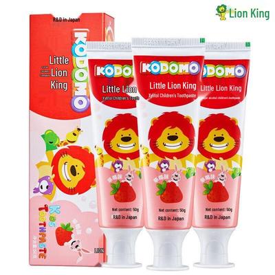 Lion Strawberry Xylitol Toothpaste