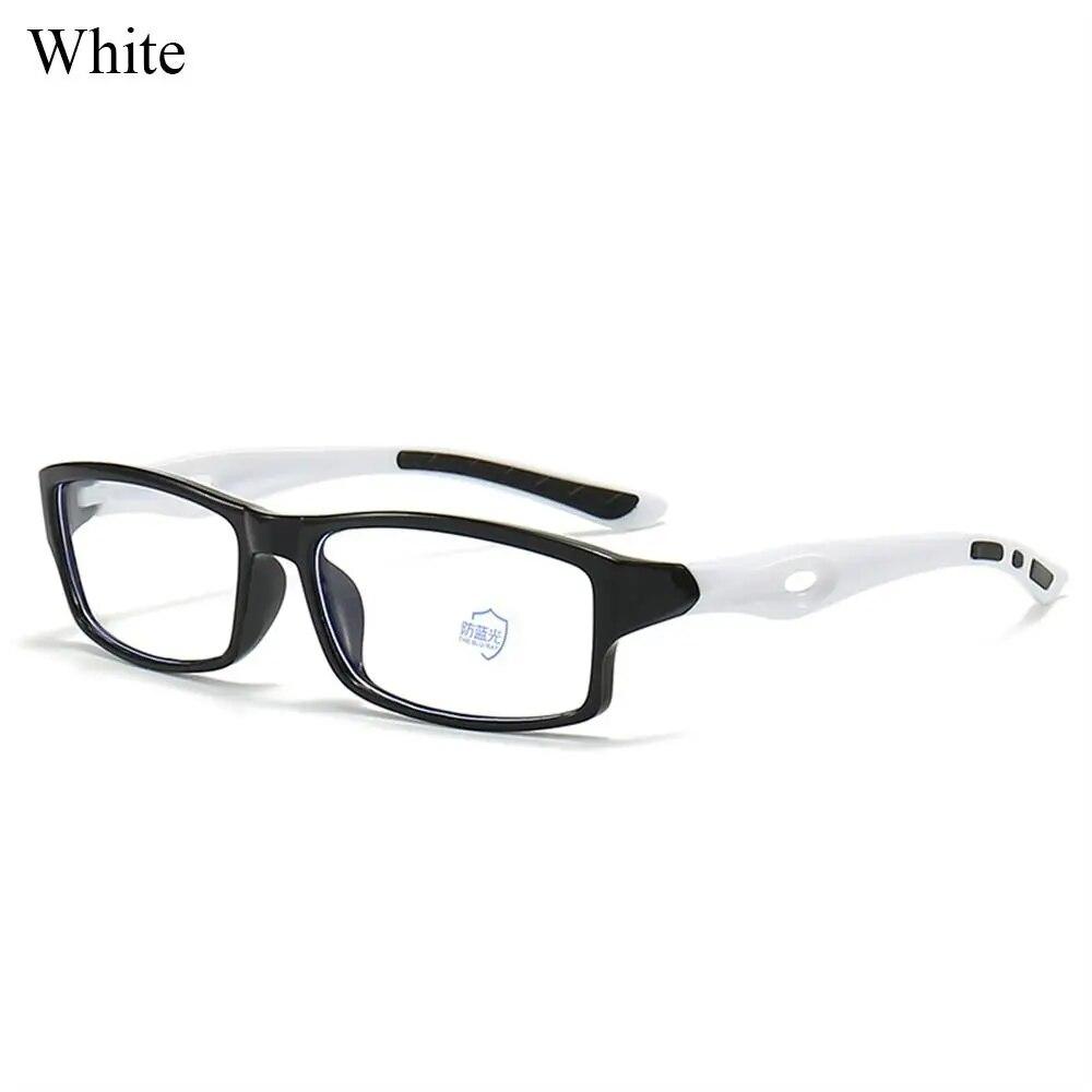 

Спортивные Нескользящие очки с защитой от УФ-синих лучей, модная оправа для ПК, сверхлегкие компьютерные очки, мягкие силиконовые очки для ухода за зрением для мужчин