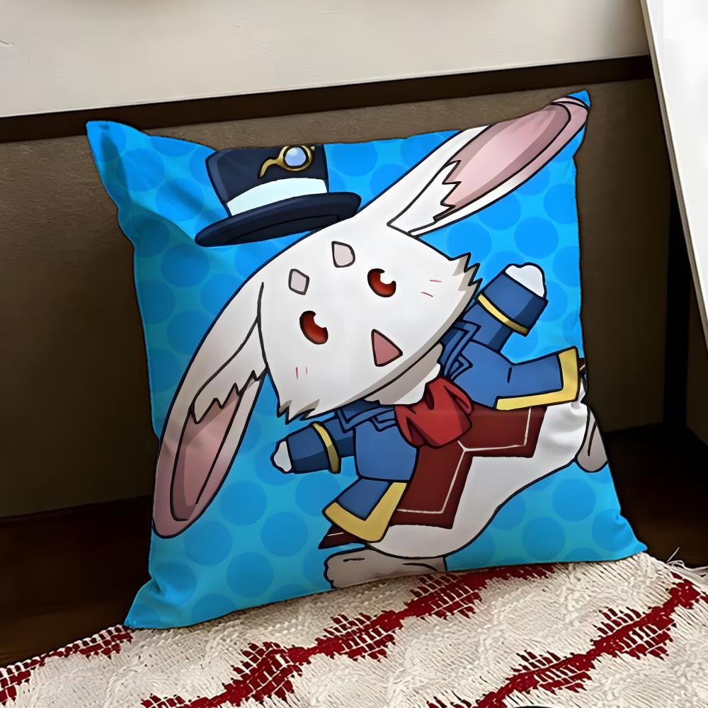 Anime SShangriLa Frontier Cushion Cover Reversible Soft Durable Pillow Cover Home  Car MultiScene Use for Daily Comfort
