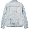Levis Simple Comfortable Versatile Casual Washed Denim Jacket Men Jackets Blue White 0016W-0002