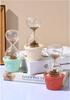 Magnetic Glass Hourglass Timer Ornament - High-End Mini Sand Flow Design