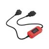 Cablu adaptor scaner OBD2 12-24V Potrivit pentru X431 Easydiag 2.0/3.0 GOLO ABS Rezistent la căldură pentru camioane grele DieselRoșu
