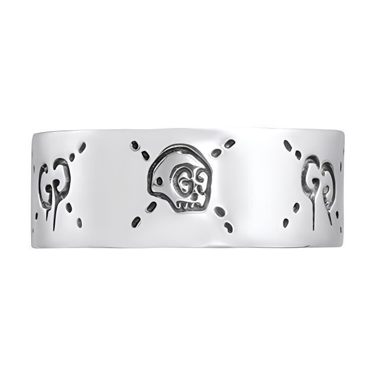 GUCCI Ghost Skull Ring Silver 455318-J8400-0701