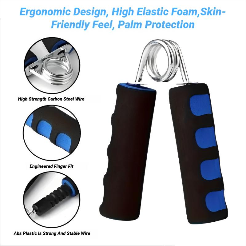 Langlebiger Und Sicherer Handgriff Fingerkrafttrainer Power-Trainingsgerät Schwamm Unterarm-Stärker Karpal-Expander Sport Muskeltraining