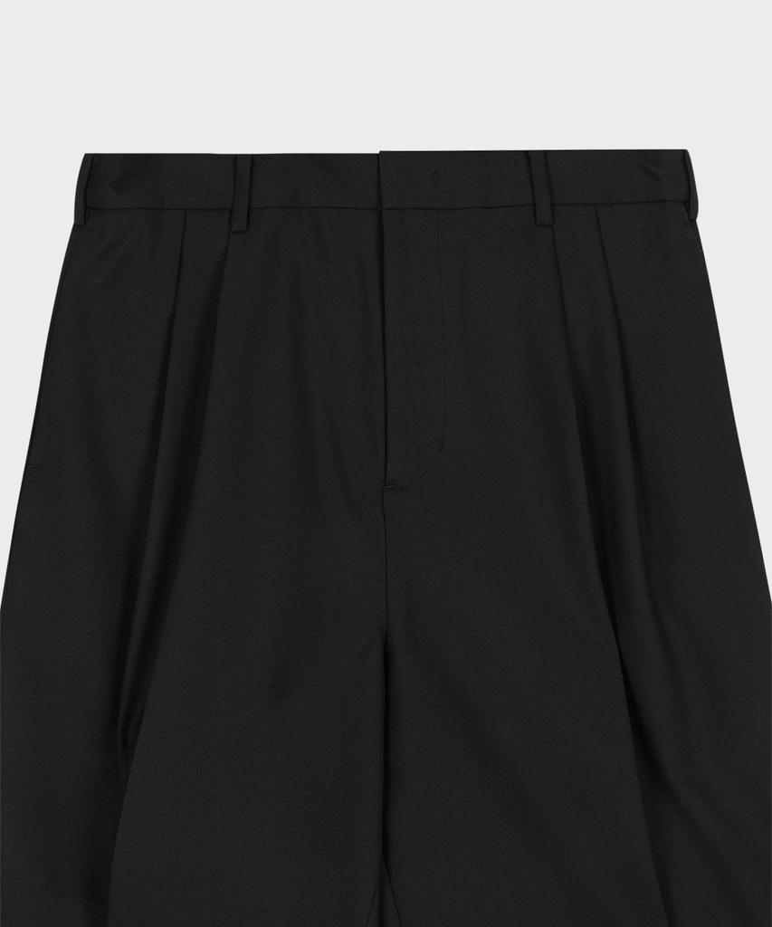 Teildeon Wool Bermuda Shorts Black