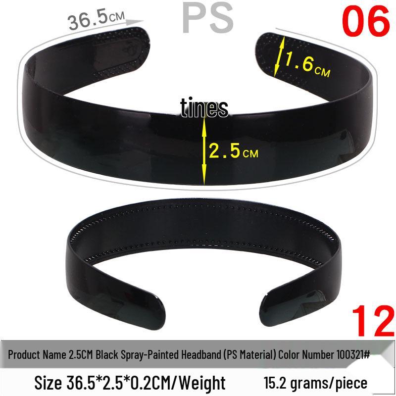 Unisex Invisible Sports Iron Headband - Korean Style Wave Hair Clip.