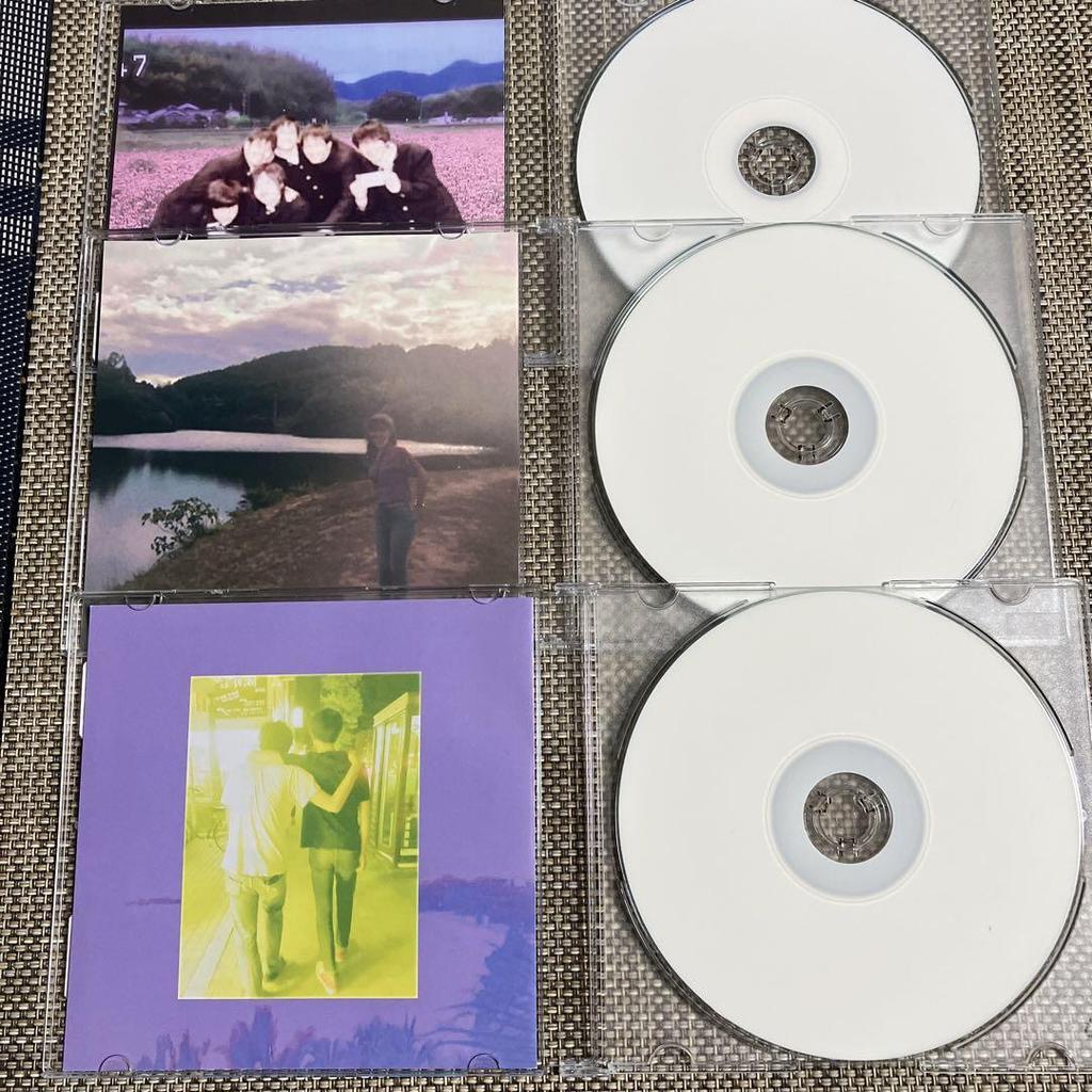 [USED] LOVE WONDERLAND self-produced CD demo 3-disc set