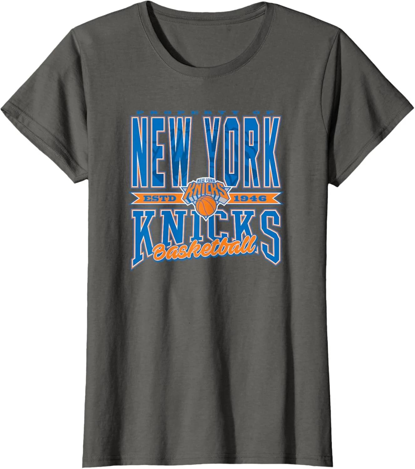 New York Knicks Nonstop Action Ladies Crewneck T-Shirt XS