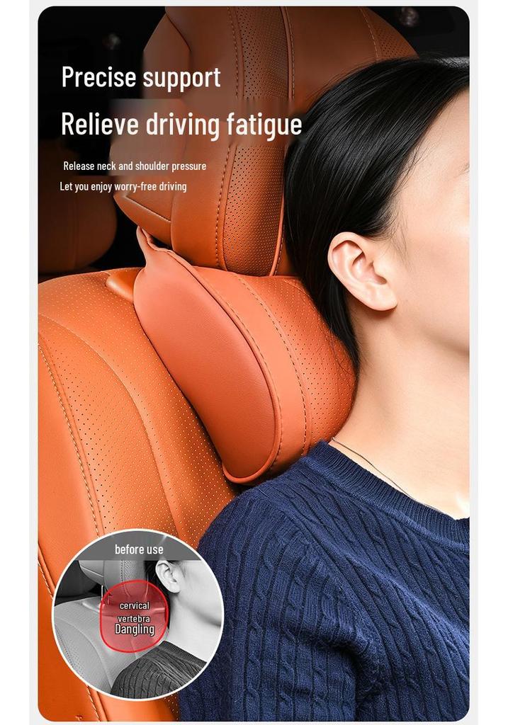 Hyundai Mingtu Palisade Fiesta Yi Ou Car Neck & Lumbar Support Pillow Set