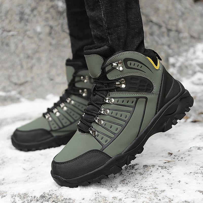 Hiking Shoes Mens mesh Sports Off-Road Outdoor shoes-Lightgray-41