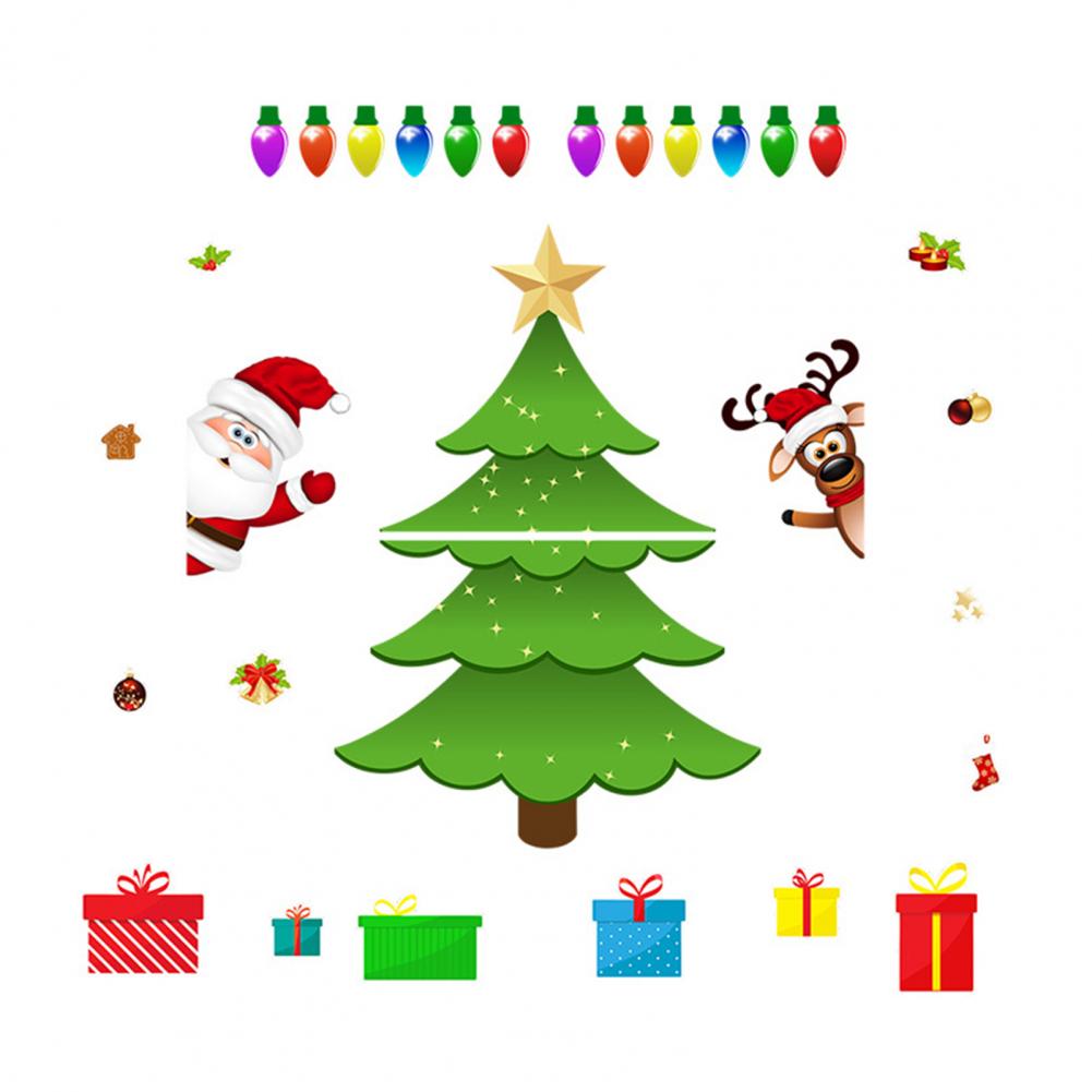 Weihnachtsmann Kühlschrankmagnet Garagentor Magnet Dekorationen Festliches Weihnachts-Kühlschrankmagnet-Set mit Weihnachtsmann für die Küche