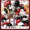 Halloween Aluminum Film Balloon Arch Party Scary Atmosphere Background Arrangement