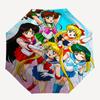 1pc Sailor Moon Umbrella Automatic Opening Closing, Portable 3-Fold Design, 8-Bone Iron Frame, Outdoor Umbrella, Ideal Gift for Fans, Travelers, Daily
