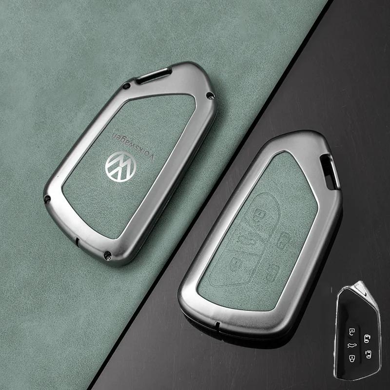

VW GTI GOLF 2026 Hot For VW VOLKSWAGEN Zinc Alloy Car Smart Remote Key Case Full Cover Protector Shell Fob For VW Volkswagen ID.