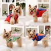Autumn Winter Dog Jacket Clothes For Small Dogs Cat Windproof Cute Puppy Vest Coat With Harness Pocket Yorkie Outfits Apparel
