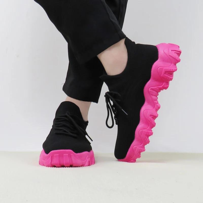 Fashionable Men's Casual Shoes Mesh Breathable Women's Men's Casual Sports Shoes Anti-Slip Running Shoe Lightweight Sock Shoe