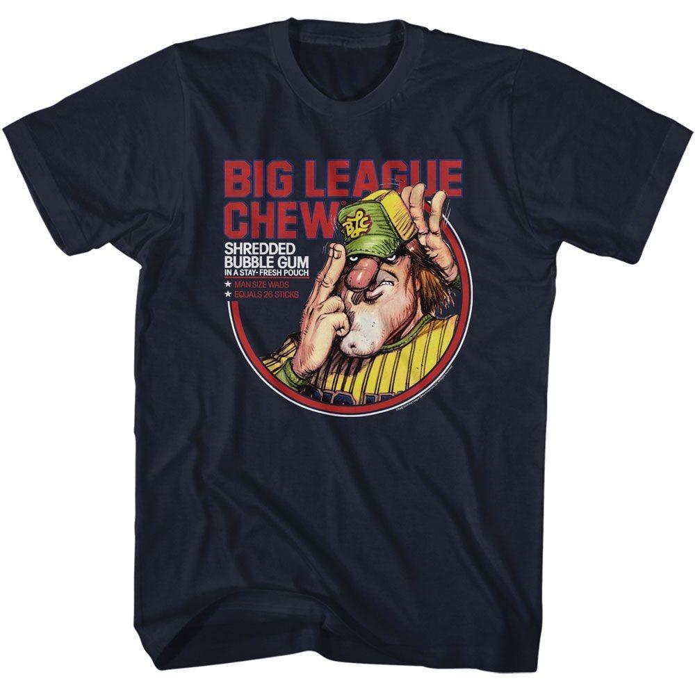 Big League Chew Pitcher Fresh Pouch Circle Navy Brands Shirt XXL
