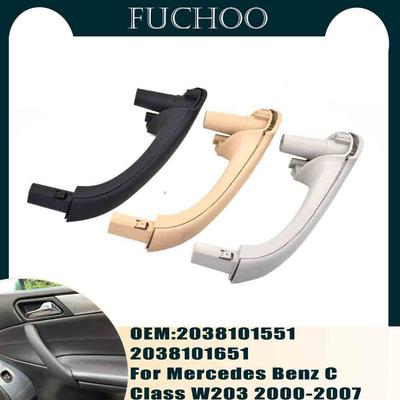 Hight Quality For Mercedes Benz C-Class W203 Front Left / Right Interior Inner Door Pull Carrier Covers Handles Trim
