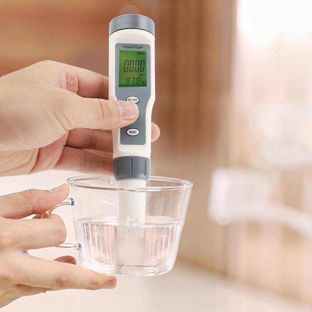 3 In 1 Portable Digital TDS PH TEMP Meter Water Quality Tester Purity Test Pen