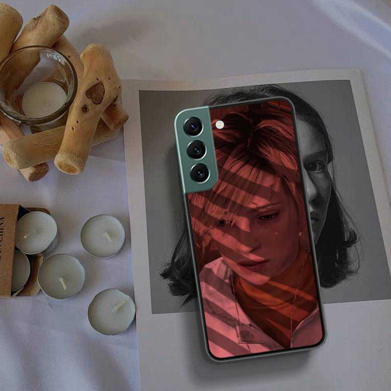 Games S-Silent Hill Phone Case For Samsung Galaxy S22 S25 Ultra S21 S10 Plus S26 Edge S20 S23 S24 FE Cover Silicone Soft TPU