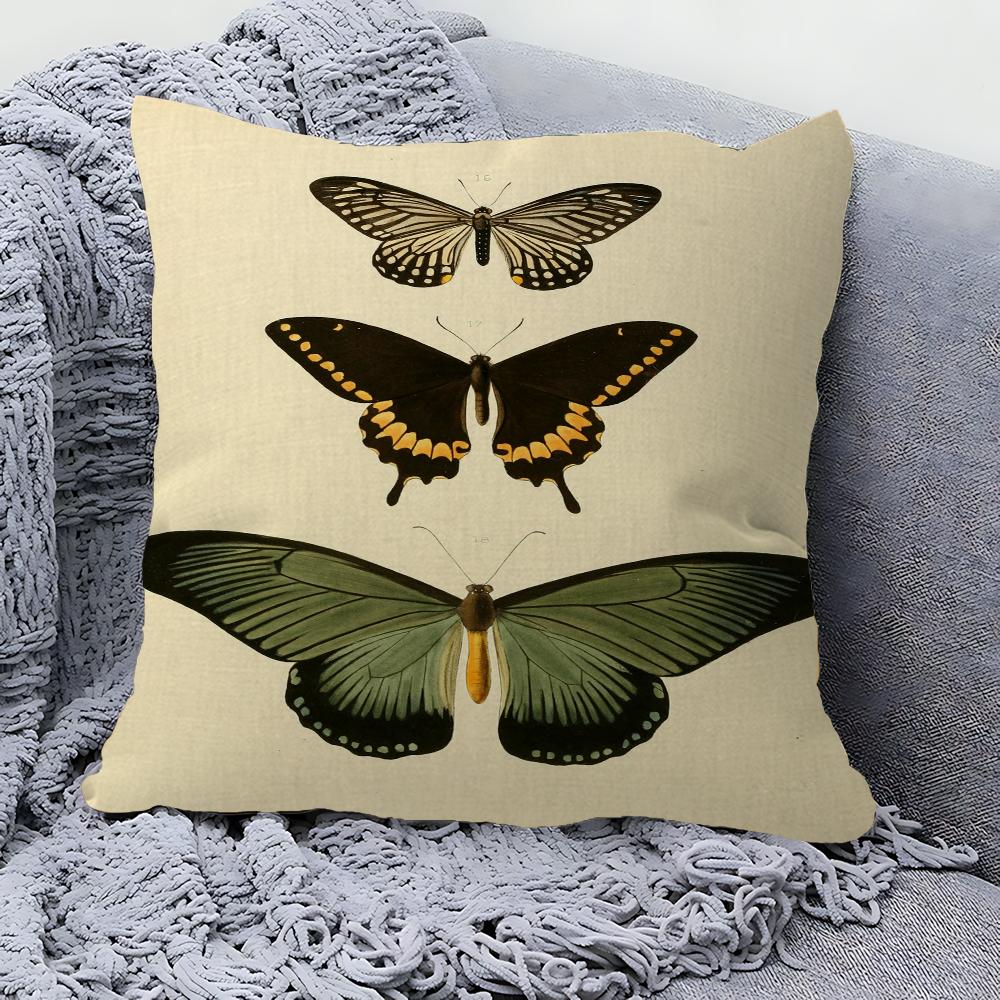 Butterfly 45*45cm Cushion Cover Pillow Cover Decor Pillowcase Home Pillowcase For Couch Pillow