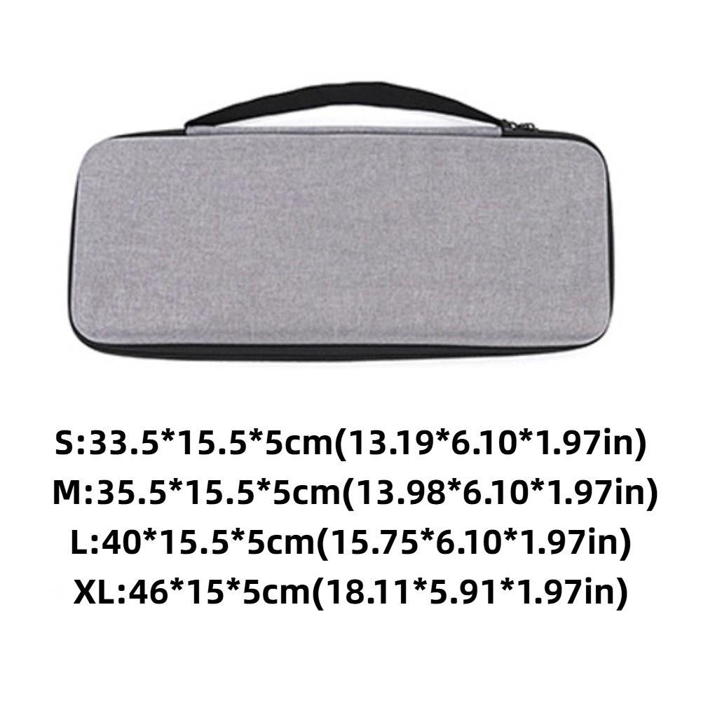 EVA Keyboard Storage Bag Large Capacity Keyboard Storage Case Keyboard Protective Bag  Home Office