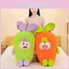 Adorable Monster Carrot Plush Pillow Cute Stuffed Toy Creative Birthday Gift