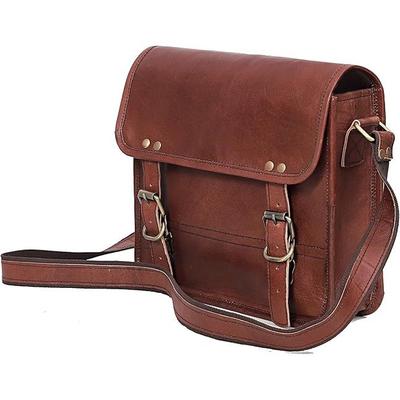 Genuine Leather iPad/Tablet Bag Messenger Bag Small Briefcase CrossBody Shoulder Bag for Men and Women