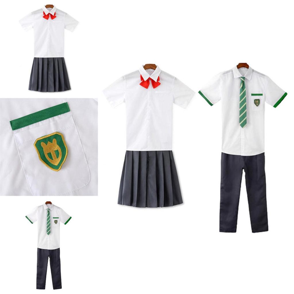 Prachtig Your Name Tachibana Taki En Miyamiu Mitsuha Cosplay Kostuum Perfect Voor Anime Liefhebbers
