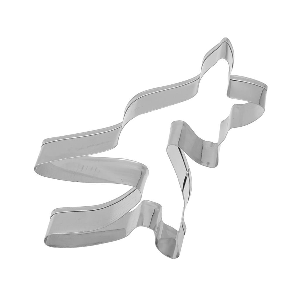 Elk Deer Shape Sugarcraft Elk Deer Cookie Cutter Christmas Cookie Cutter Christmas Fondant Stamp Cake For Pastry Decorating серебряный