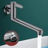 Extended Faucet Cold Kitchen Sink Faucet Kitchen Cleaning 304 Stainless Steel Cleaning Tap Easy Operation Flexible Rotation