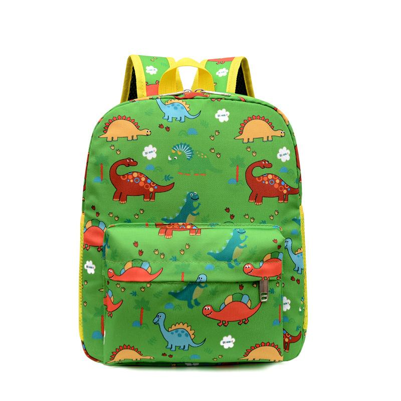 Kids Cartoon Backpack Preschool Kindergarten Bookbag Toddler School Bag for Boys Girls Dinosaurs, Large Capacity, Lightweight