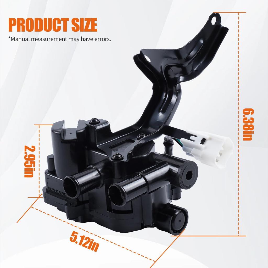 Coolant Control Valve fits for Toyota Prius Coolant Flow Control Valve 2004 2005 2006 2007 2008 2009 4Cyl 1.5L,Heater Control Water Valve,16670-21010