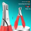 Slanted Tip Stainless Steel Toenail Nippers & Clippers for Ingrown Nails and Dead Skin