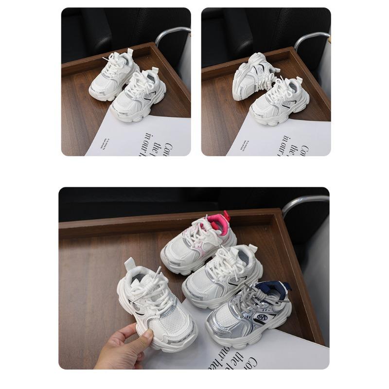 Children's Shoes Father Shoes New Net Face Big Children Breathable Shoes Girl Children Sports Shoes Children's New Autumn