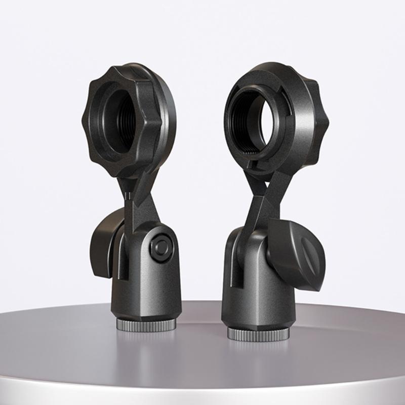 Metal Microphone Clip Microphone Shock Mount Bracket Holder Simple Stand Accessories Use Flexible Angle Adjustment
