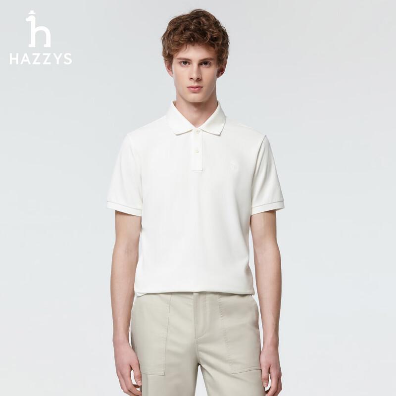 HAZZYS Men's 2026 Summer PHIZ Anti-mite Cooling Short-Sleeve Polo Shirt