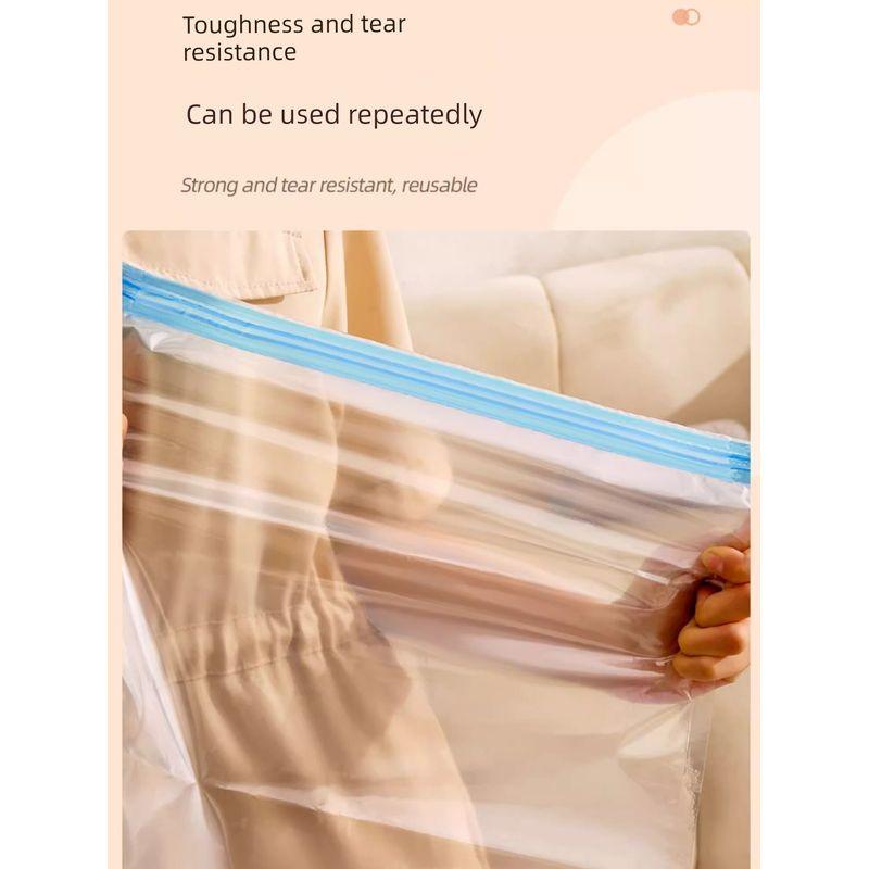 Travel Hand Roll Compression Bag Vacuum Buggy Bag No Pumping Business Trip For Home Luggage Clothing Clothes Storage and Carrying