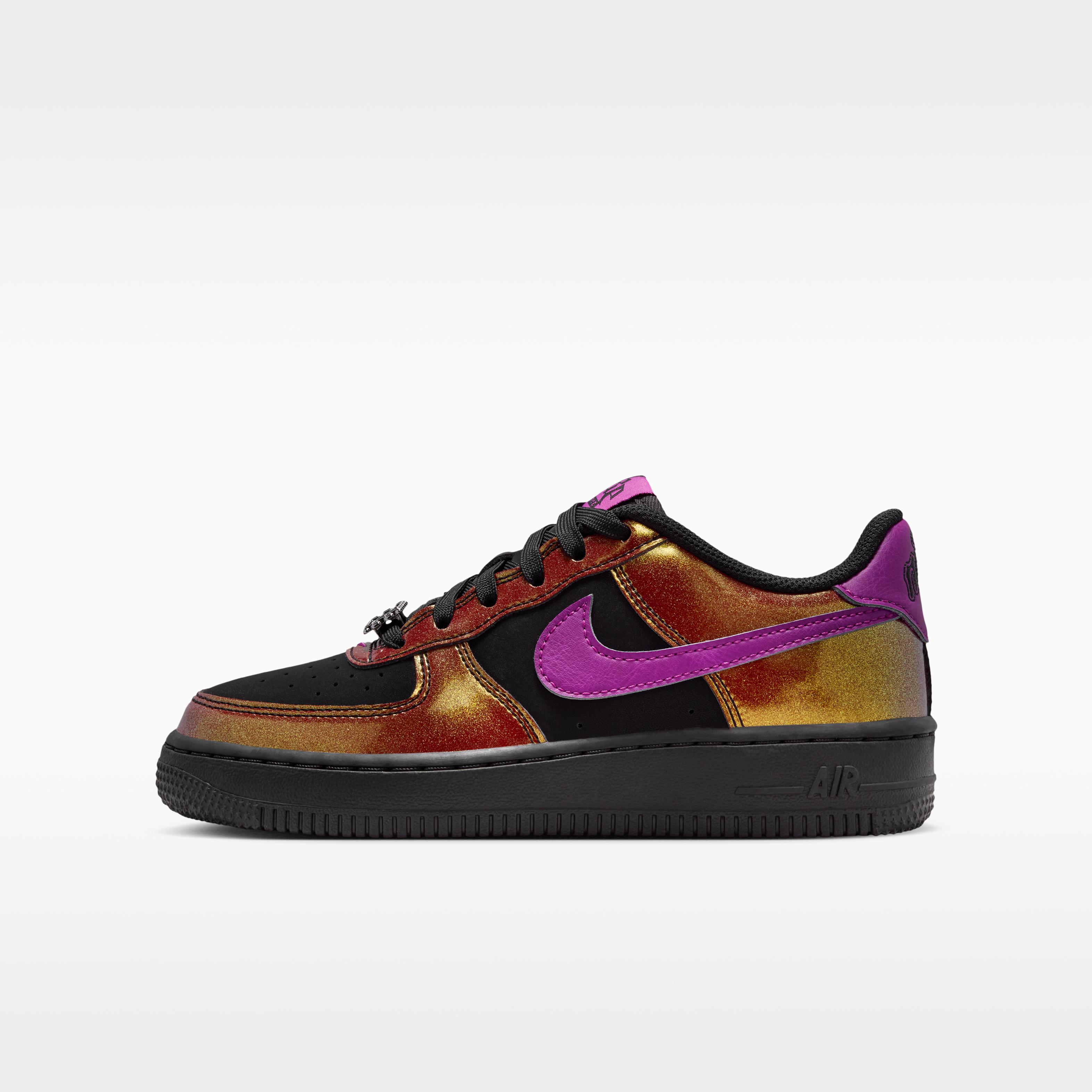 

Nike Air Force 1 Low LV8 Glam Rock Black Bold Berry (GS) 39