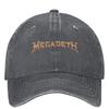 Metal Rock Band Megadeths Baseball Cap Unisex Adult SunProof Hip Hop Dad Hats Summer Vintage Hiking Fishing Snapback Cap
