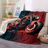 Motocross Modern Retro Motorcycle Soft Blankets,Keep Warm Throw Blanket Comfortable Blanket for Picnic Beds Sofa Home Bedroom