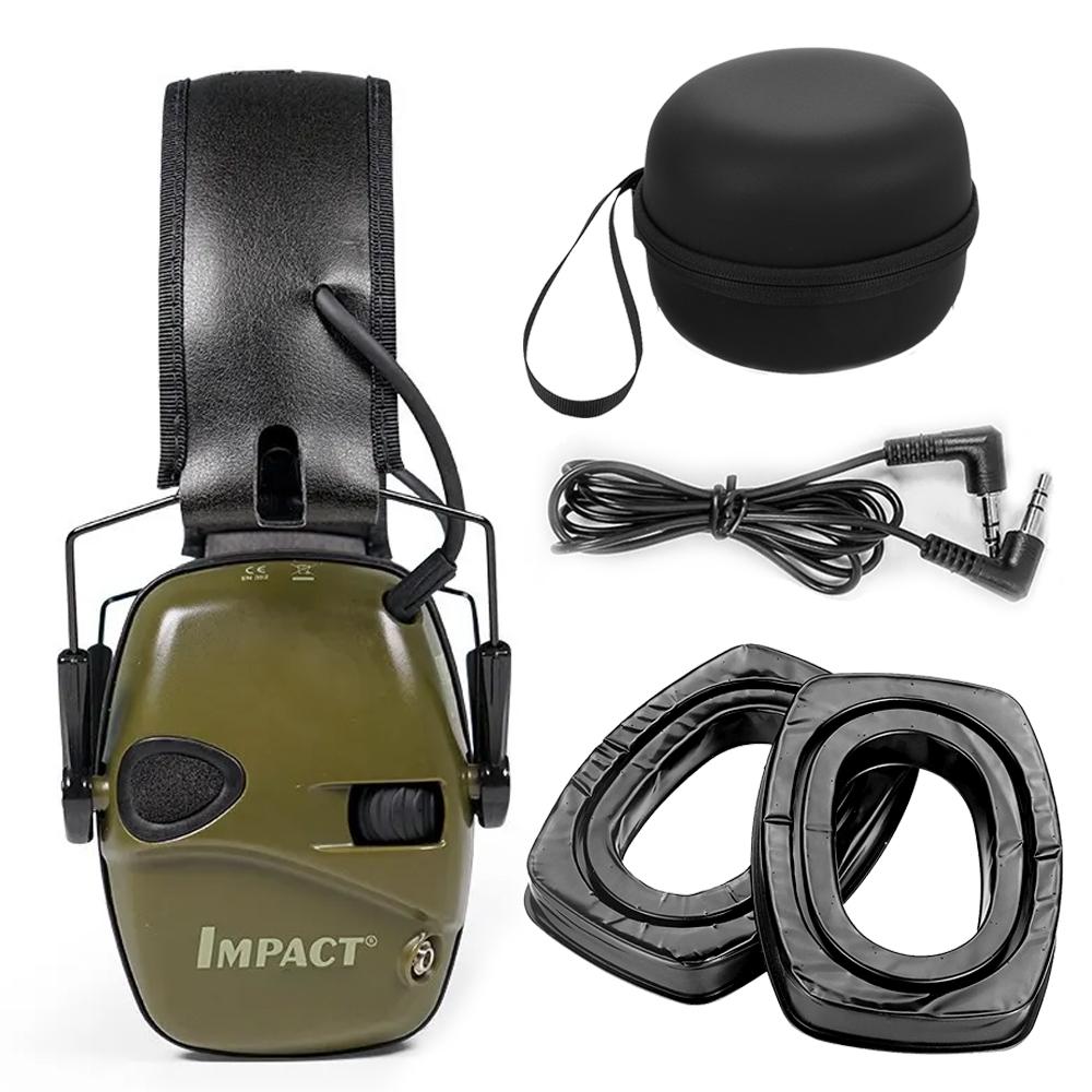 HOT SALE!!!Electronic Shooting Earmuff Outdoor Anti-noise Impact Sound Headset Tactical Hearing Protective Headset